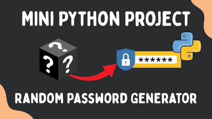 Password Generator using python.